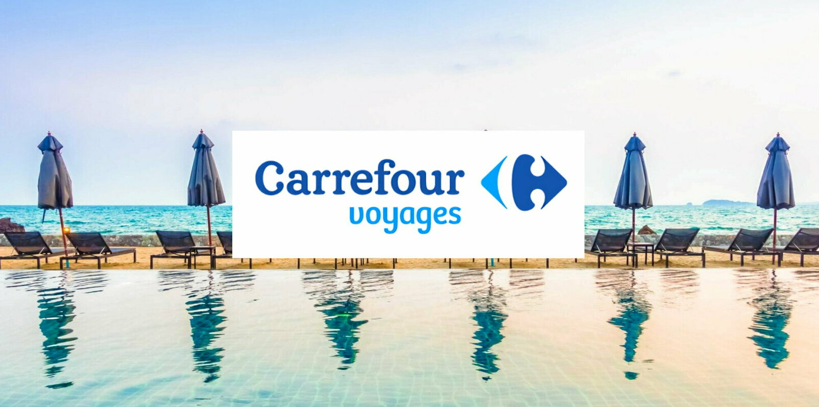 Grand Sac Fourre-tout Carrefour Voyages – Bleu, 40x30 Cm, En Polyester, Idéal Pour Le Voyage