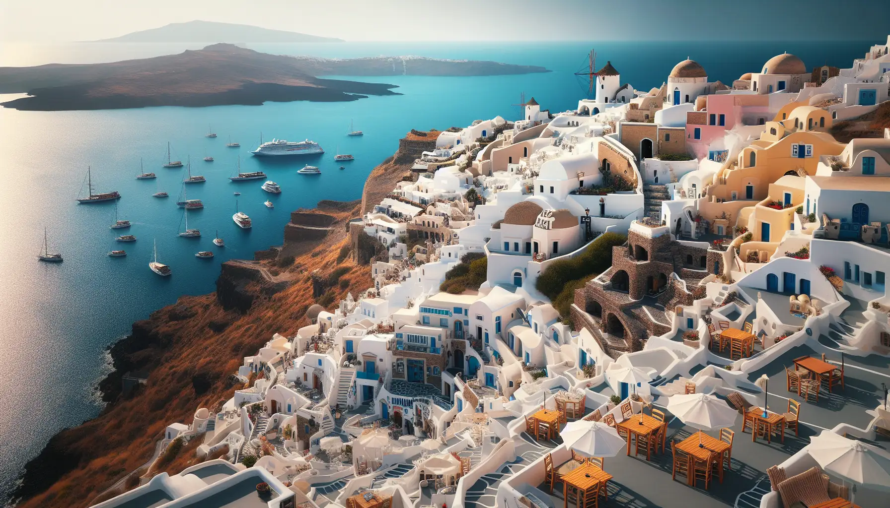 Comment se déplacer efficacement à Santorin : guide complet