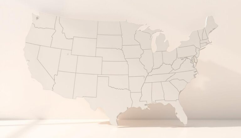 Carte États-Unis vierge