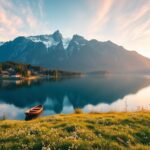 lac de bohinj slovénie