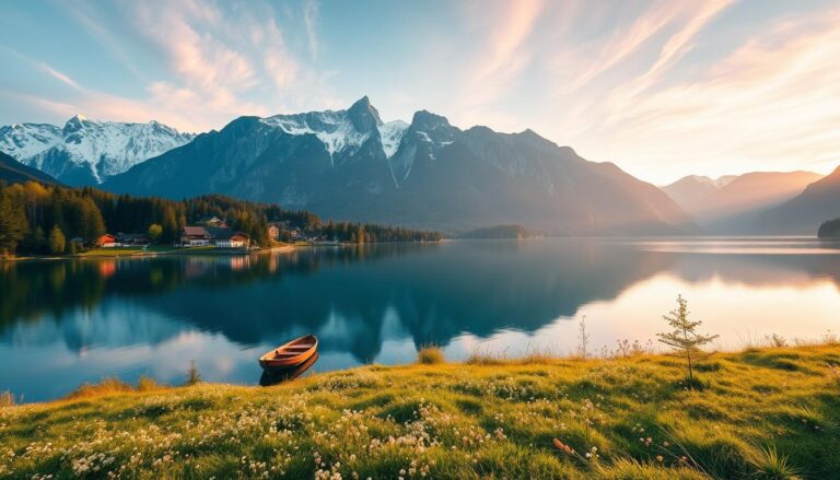lac de bohinj slovénie