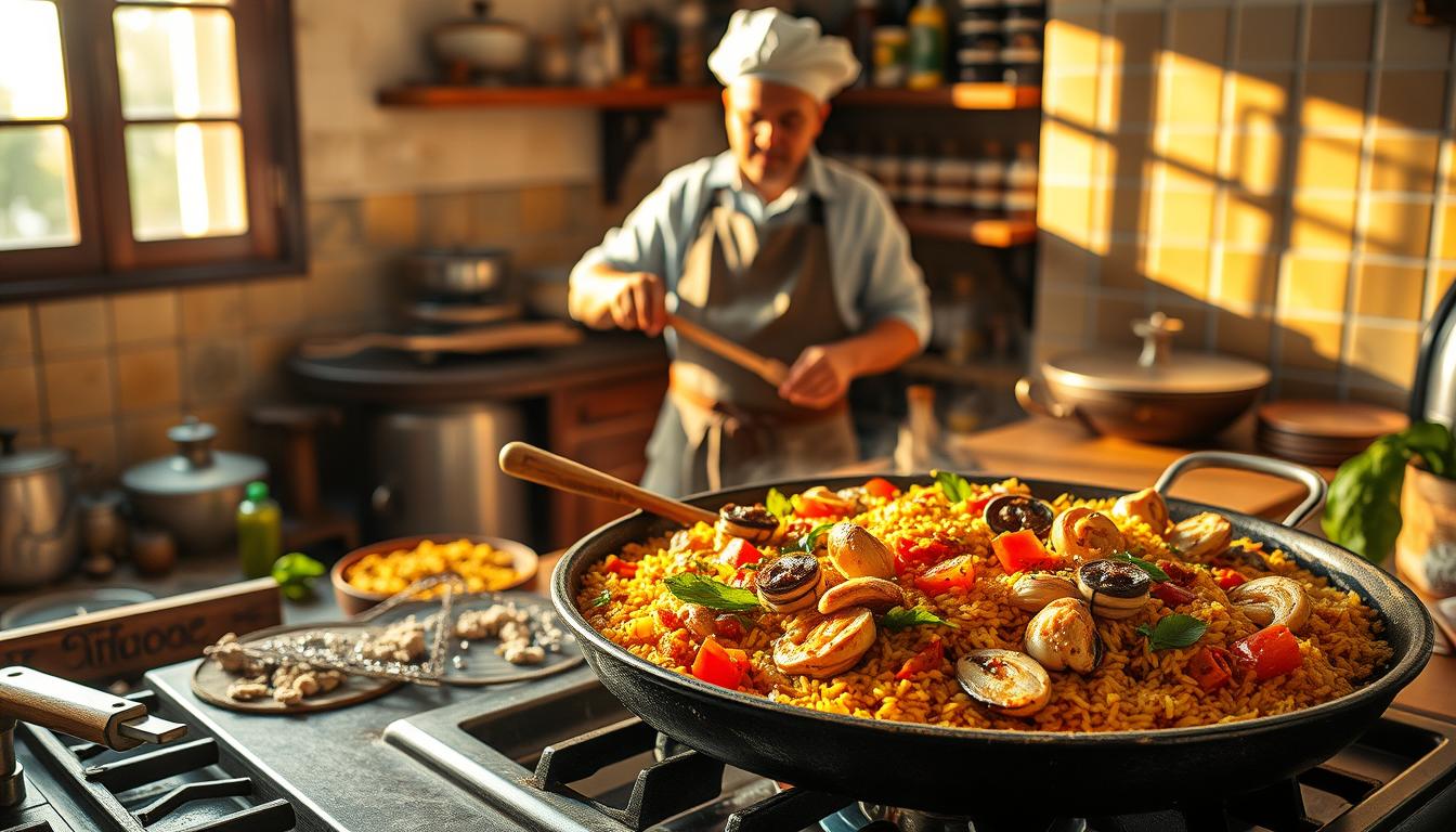 recette paella espagnole